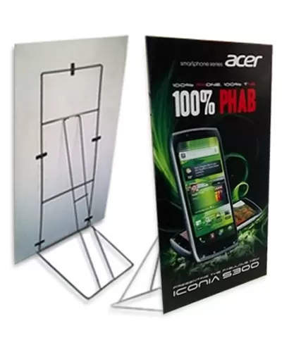 Cut Out Banner Standee Frame Sun-board sellers